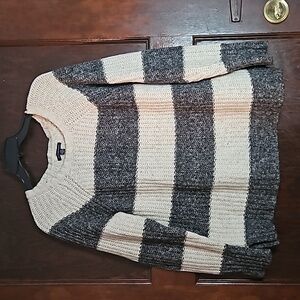 EUC American Eagle Striped Crewneck Sweater - Size L